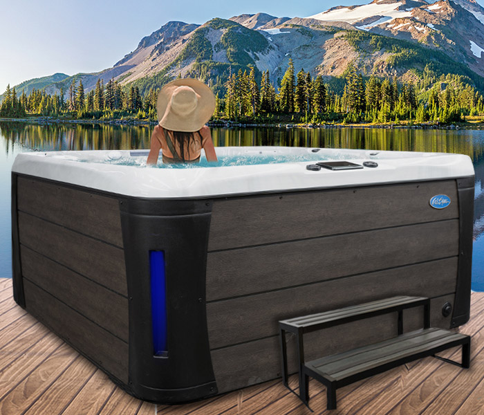 Calspas hot tub being used in a family setting - hot tubs spas for sale Lawton