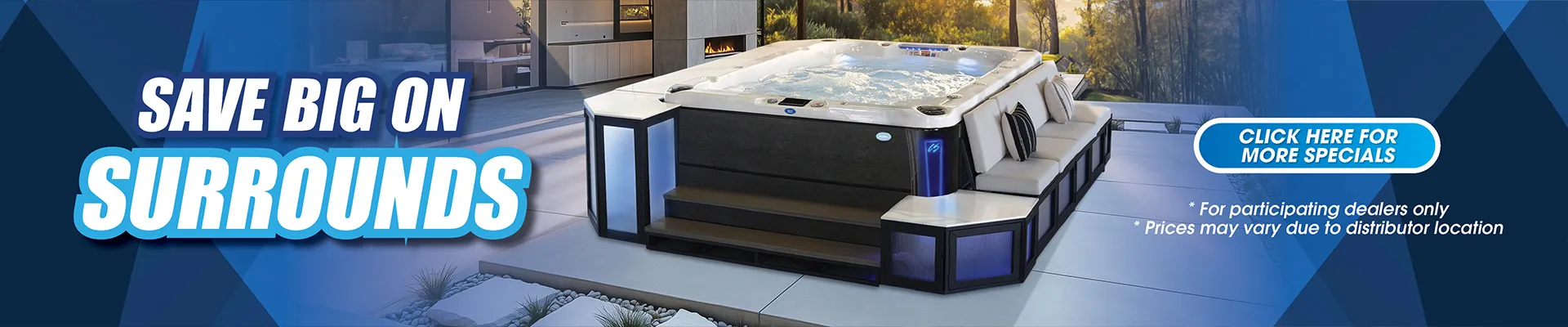 Calspas hot tub being used in a family setting - Lawton