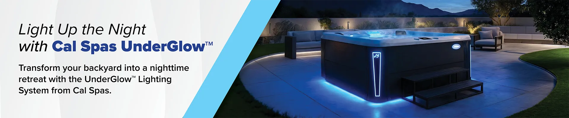 Calspas hot tub being used in a family setting - Lawton